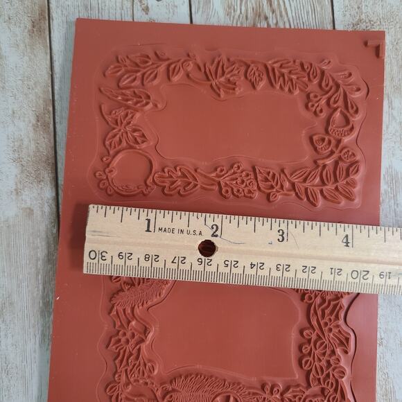 Stampin Up Framing Foliage Cling Stamp Set-NEW - Picture 9 of 12